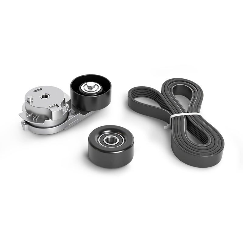 Riyhch 90K38178A Drive Belt Tensioner Pulley Kit Fit for Chevy Colorado Fit for GMC Canyon 20042012 Fit for Hummer H3 20062010 Fit for Isuzu i280i350 2006 Fit for Isuzu i290i370 20072008