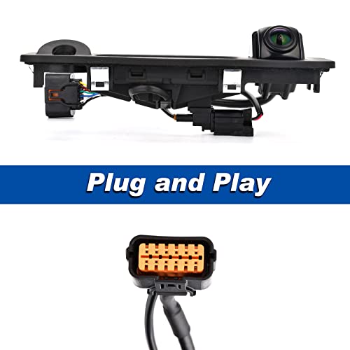 Dngbymx Backup Camera Rear View Camera Compatible with Hyundai Sonata 2015 2016 2017 Parking Park Assist Camera Replaces # 95760-E6201 - Image 5
