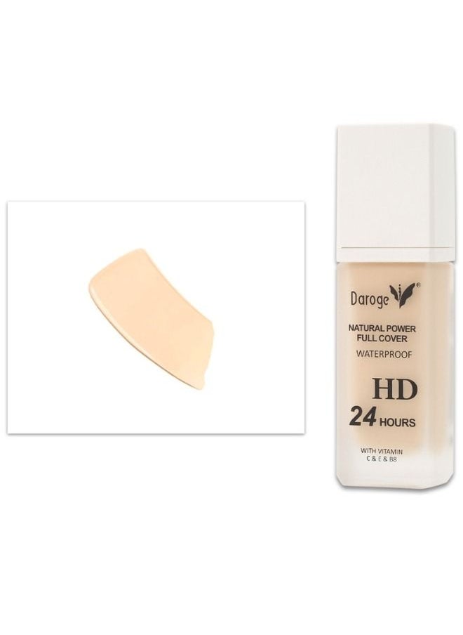 daroge Vitamin C/E/B8 Formulated Waterproof Makeup Foundation 45 ml - Vanilla  - Image 1