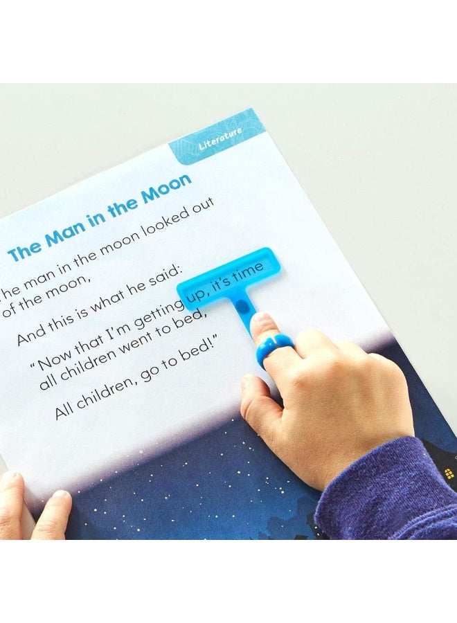 Learning Resources Fingerfocus Highlighter (6-Piece Set, Multi-Color, Ages 5+) - Image 3