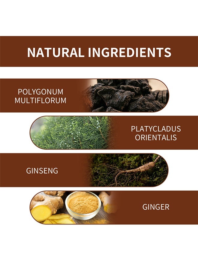 YURHERSU Natural Darkening-Polygonum Multiflorum Shampoo Soap100g ，Black and Thick Hair Polygonum Soap Bar, He Shou Wu Shampoo Soap, Natural Polygonum Hair Soap, Promotes Hair Growth and Prevents Hair Loss - Image 3