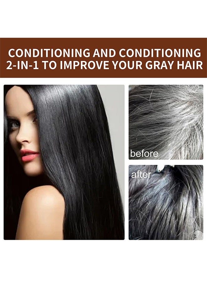 YURHERSU Natural Darkening-Polygonum Multiflorum Shampoo Soap100g ，Black and Thick Hair Polygonum Soap Bar, He Shou Wu Shampoo Soap, Natural Polygonum Hair Soap, Promotes Hair Growth and Prevents Hair Loss - Image 2