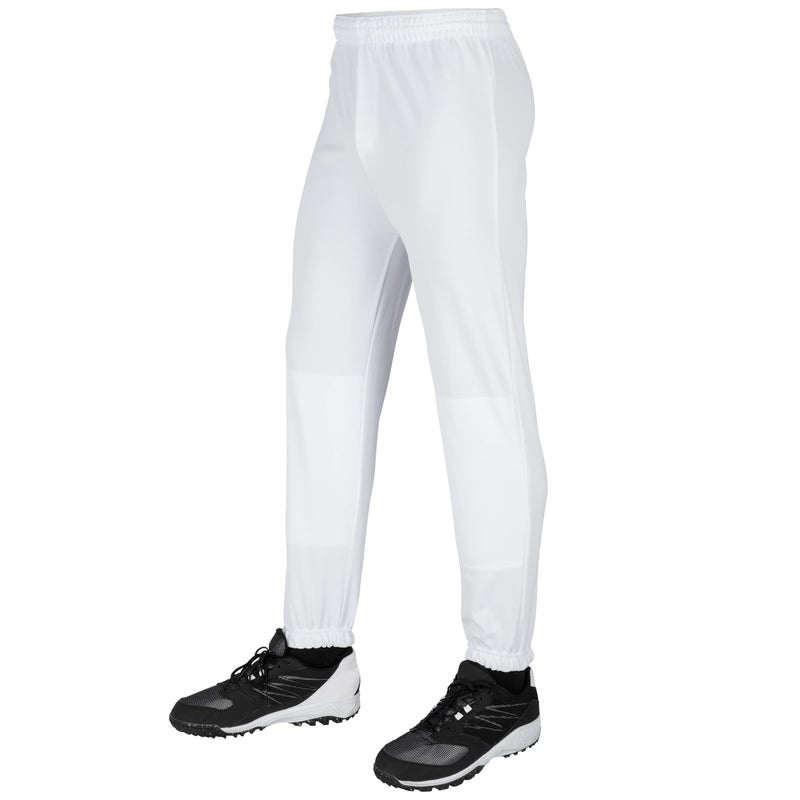 CHAMPRO boys Pull-up Baseball Performance Polyester Pull Up Pant, White, XX-Small US - Image 5