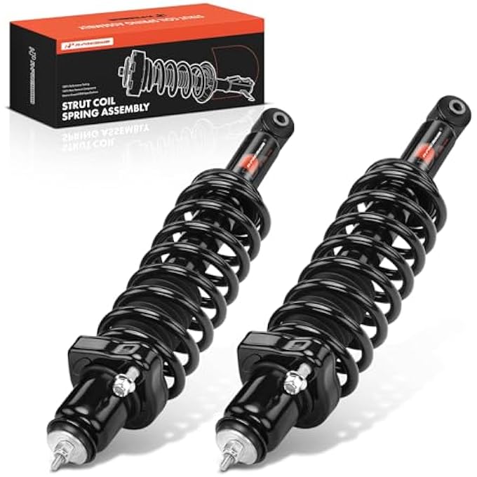 A-Premium Rear Complete Strut And Coil Spring Assembly Compatible With Jeep Mk Series Patriot 20112017 4Wd 2Pc Set - Image 1