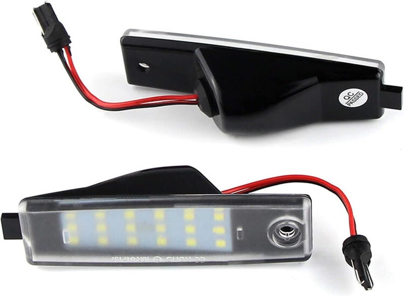 QASULER LED License Plate Lights for Various Toyota Models - Image 1