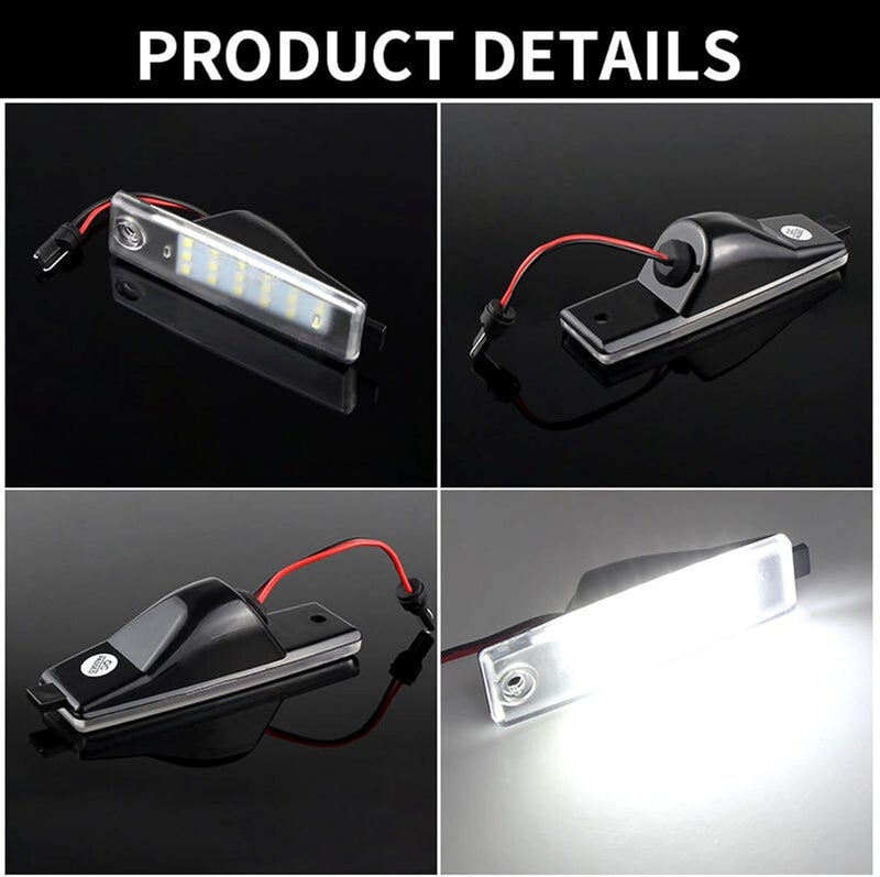 QASULER LED License Plate Lights for Various Toyota Models - Image 5