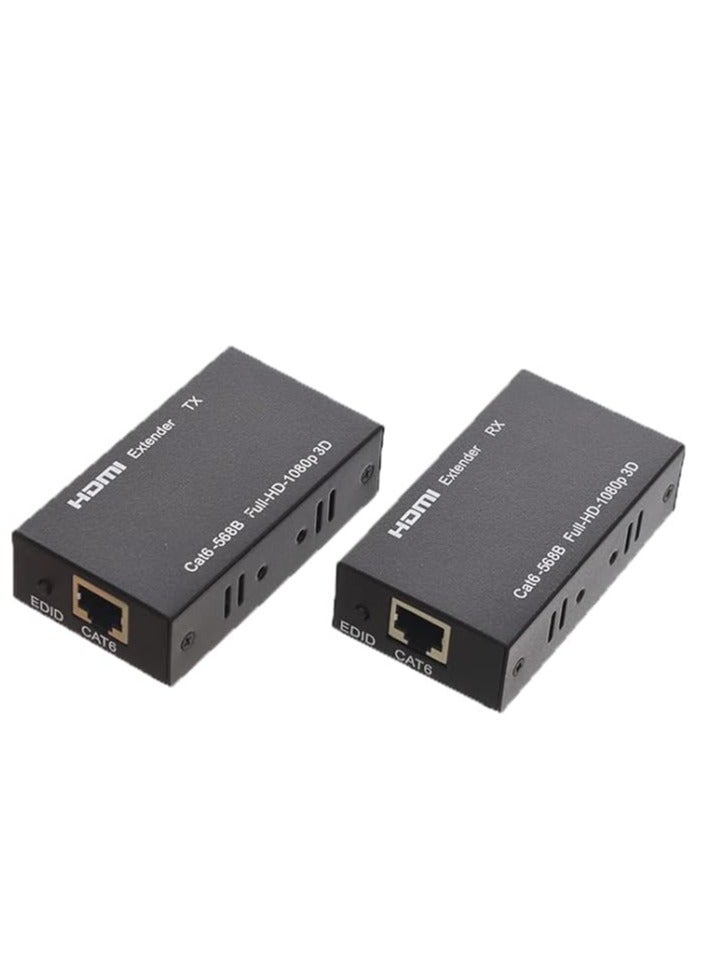 Generic Hdtv tv-out cable hdmi extender 60m - black - Image 1