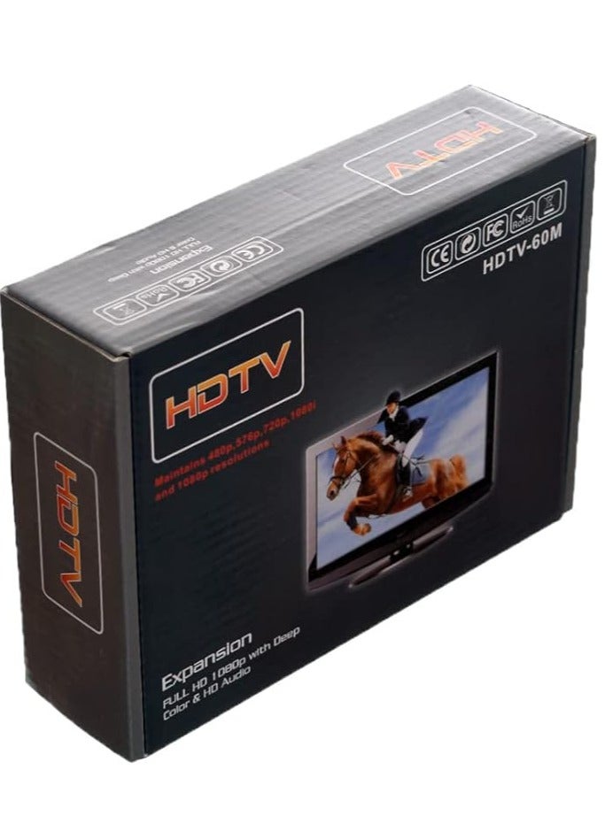 Generic Hdtv tv-out cable hdmi extender 60m - black - Image 3