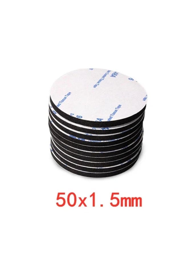 Traceless double-sided adhesive velcro carpet tablecloth anti slip sticker bed sheet sofa cushion fixing velcro accessories installation fixing pad - Image 1