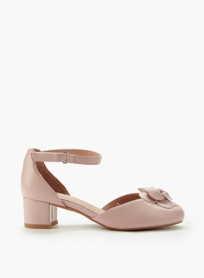 Celeste PINK Girls Block Heel Sandals for Women | Best Price UAE