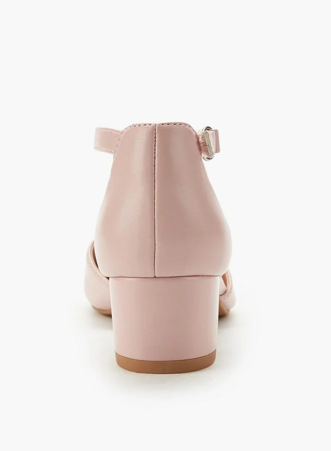 Celeste PINK Girls Block Heel Sandals for Women | Best Price UAE