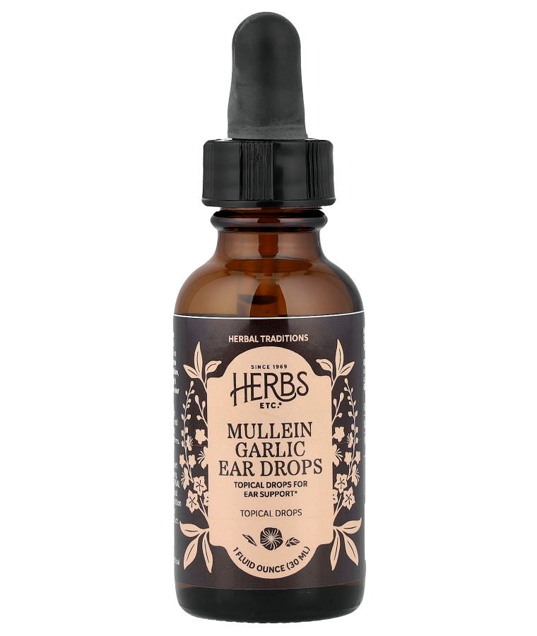 Mullein Garlic Ear Drops 1 fl oz (30 ml)