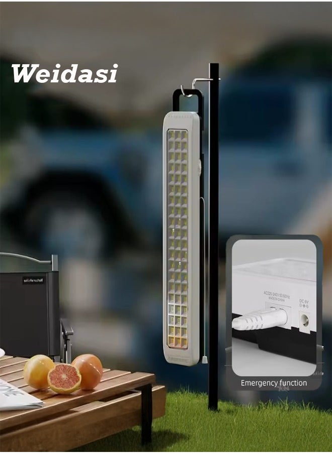 WEIDASI 60Led Portable Outdoor And Indoor Energy Saving Rechargeable Light Design Rechargeable 60Led Emergency Light (3200MAH)  - Image 2