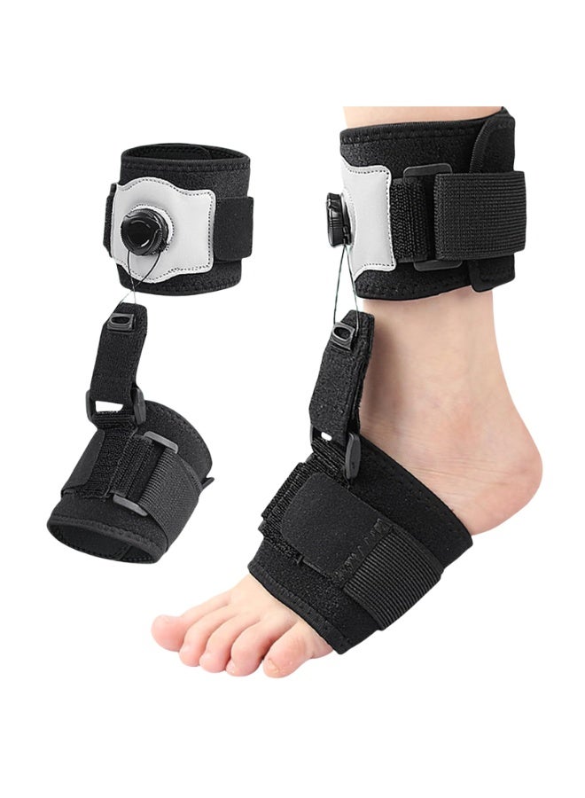 غنافوتو دعم القدم ، دعم الكاحل ، دعم AFO قابل للتعديل ، دعم الكاحل في الليل أثناء النهار للوصول إلى القدم اليسرى ، وتحسين نمط المشي ، ومنع السقوط والإصابات - Image 1