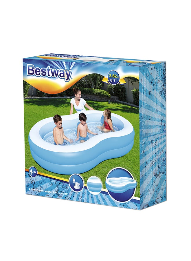 Bestway the Big Lagoon Family Pool 262x157x46cm -26-54117 - Image 2