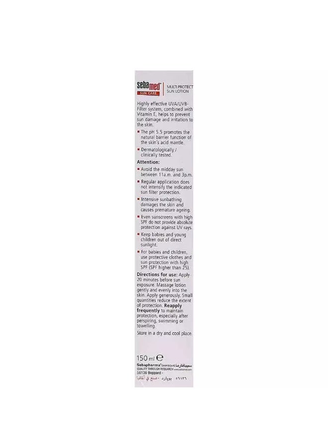 Sebamed Sebamed Multi Protect Sun Lotion SPF 30, 150 ml - Image 2
