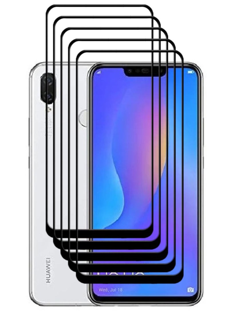 ACLIX 5 Pieces Antistatic ESD Dustproof Premium Quality High Definition Tempered Glass Screen Protector Designed For Huawei nova 3i - Image 1