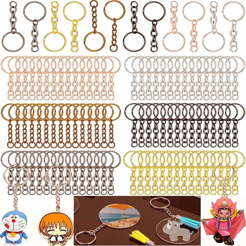 DIY Crafts 10x Keychain Chain Jump Ring Bright Silver D Hook Type Swivel Clasps Lobster Set Metal Lanyard Snap Lobster Claw Clasps Rings Jump Rings Screw Mindi for Bags Jewelry DIY Making