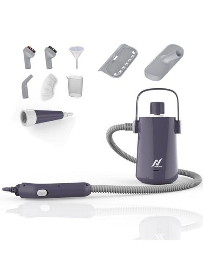nexlev NexLev Steam Cleaner | For Complete Home, Kitchen, Bathroom, Window, Car & Office Cleaning | 9 Accessories | 300 ML | Window Pane, Sink, Chimney Grease, Water Stain Cleaner| 4 Mtr Cord | 1000W |SC-01  - Image 1
