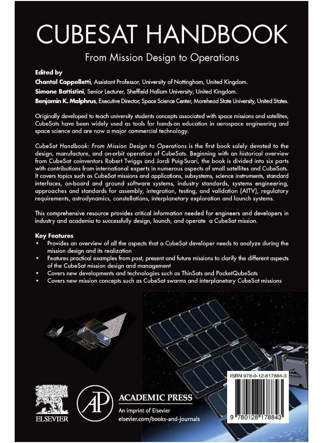 CubeSat Handbook: From Mission Design to Operations