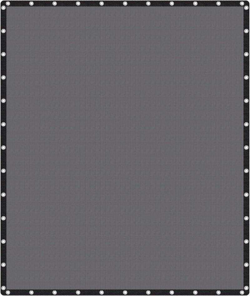 VICLLAX Shade Fabric Sun Shade Cloth Privacy Screen with Grommets for Patio Garden Pergola Cover Canopy 20x24 FT, Grey - Image 1