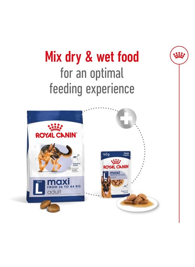 ROYAL CANIN رويال كانين ماكسي للبالغين للكلاب فوق 15 شهرًا، 1 كجم، عبوة من 1، جاف - Image 5