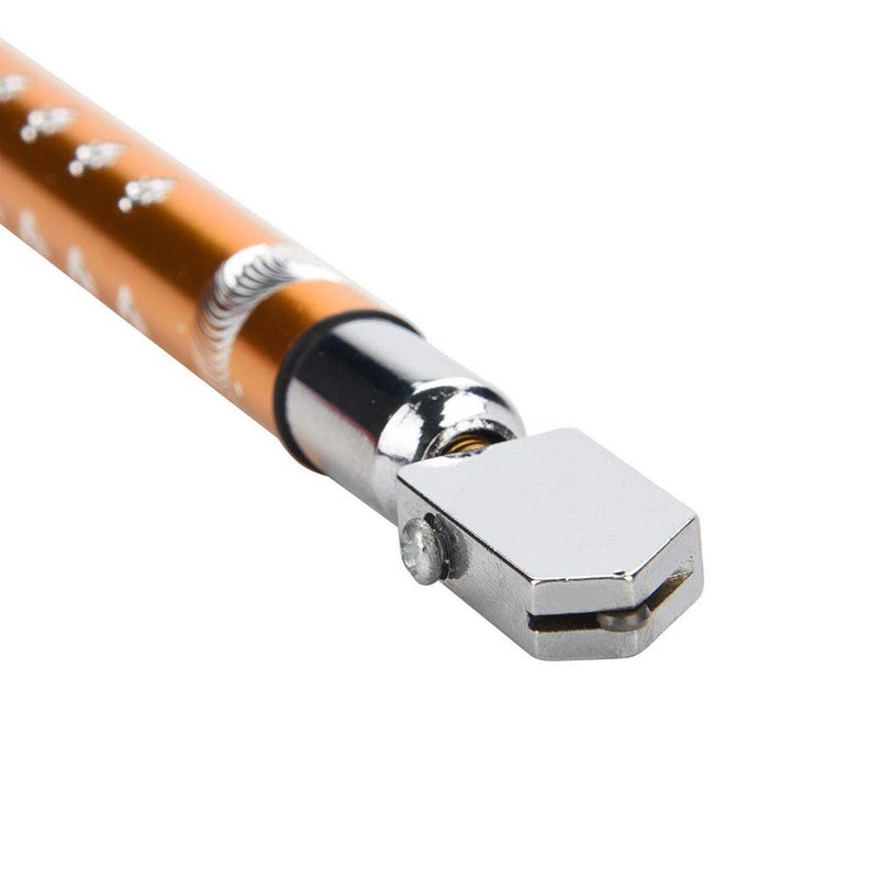 Professional Glass Cutter Handheld Tool For 3 To 15mm Glass And Minerals Gold Color - Image 4