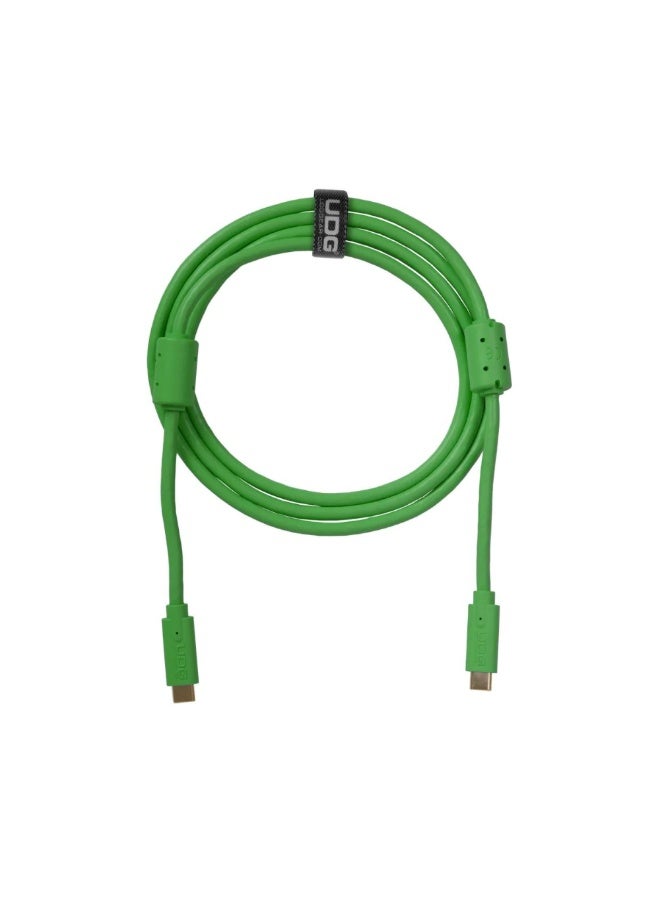 UDG Ultimate Data Cable USB 3.2 C-C, Green, Straight, 1.5 m - Image 2