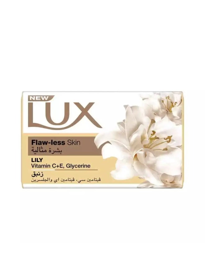 Lux Flaw-Less Skin Soap Bar with Lily and Glycerin- 6X75gms - Image 1