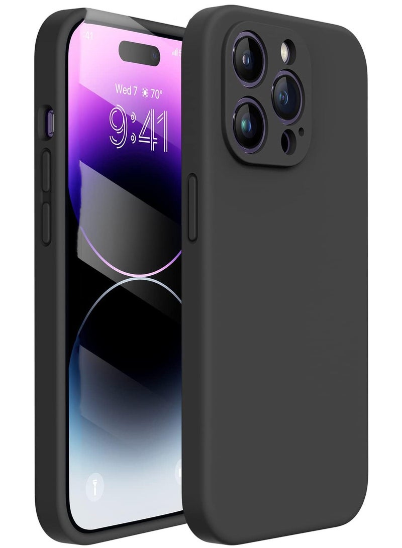 Aookay For iPhone 15 Pro Max Case 6.7 inch, Real Premium Liquid Silicone Case Velvety Touch, Camera All Round Protection Case with Microfiber Lining for iPhone 15 Pro Max - Image 1