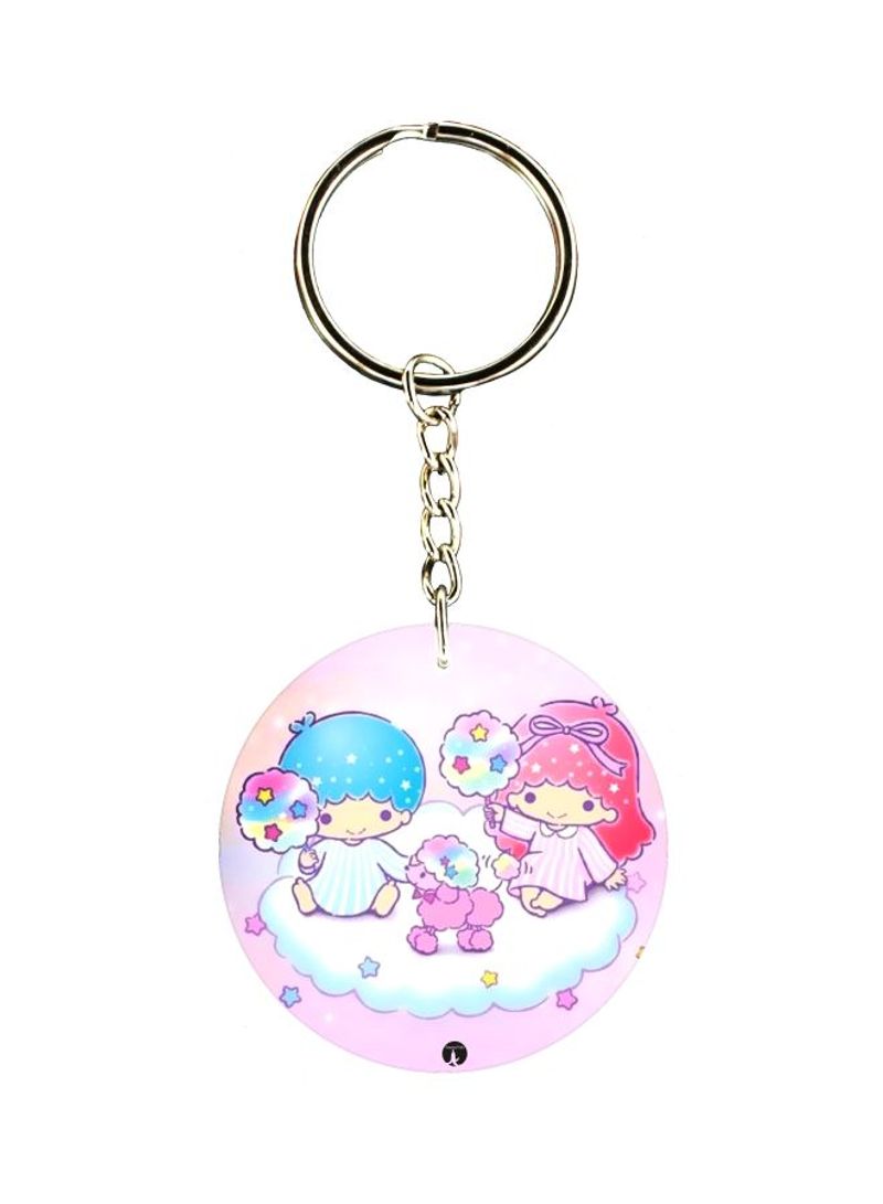 Cartoon Printed Keychain
