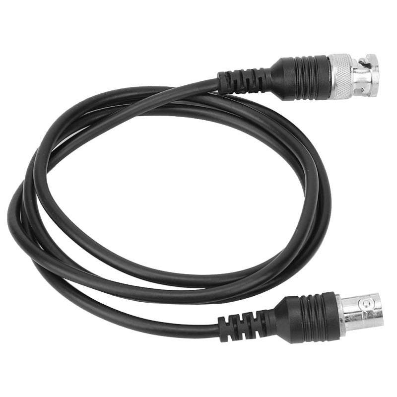 Copper Coaxial Cable 1m 50Ω Impedance Pure Copper Construction - Strong Secure BNC Connection Improved Bending Design for Oscilloscope Monitoring Equipment - Image 1