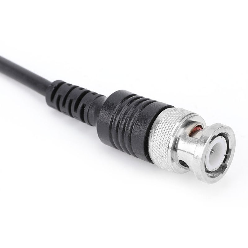 Copper Coaxial Cable 1m 50Ω Impedance Pure Copper Construction - Strong Secure BNC Connection Improved Bending Design for Oscilloscope Monitoring Equipment - Image 4