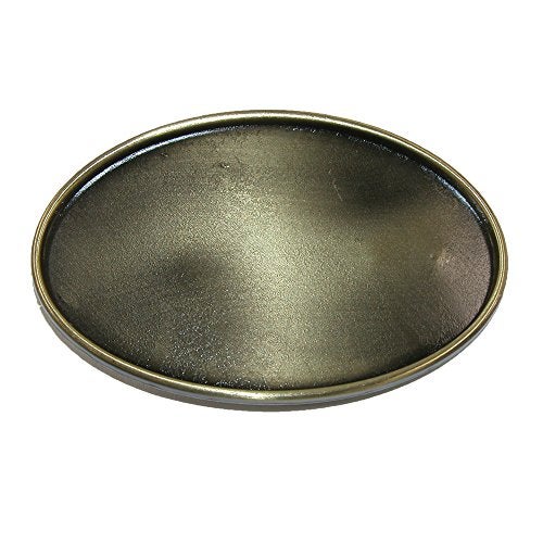 CTM Blank Oval Belt Buckle, Bronze - Image 3