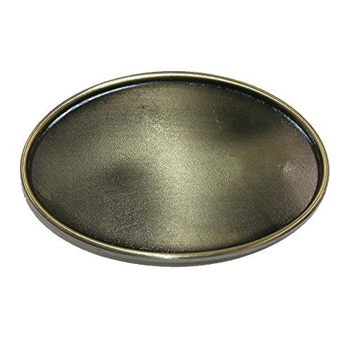 CTM Blank Oval Belt Buckle, Bronze - Image 1