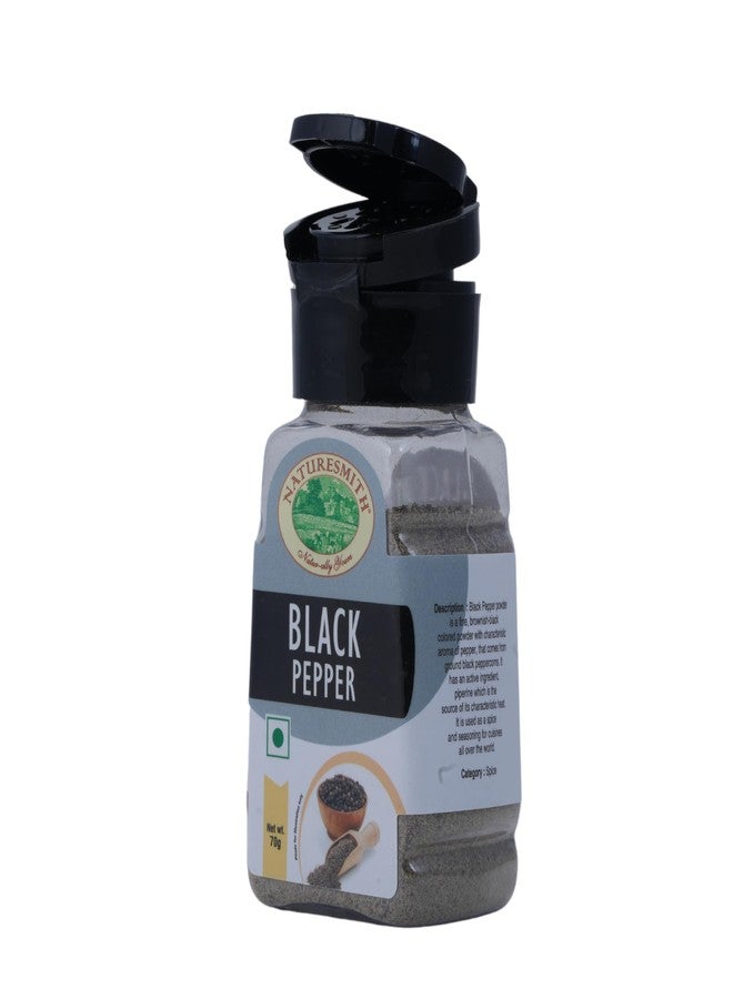 nature smith NATURESMITH BLACK PEPPER-70g || READY TO USE SPRINKLER JAR || - Image 5