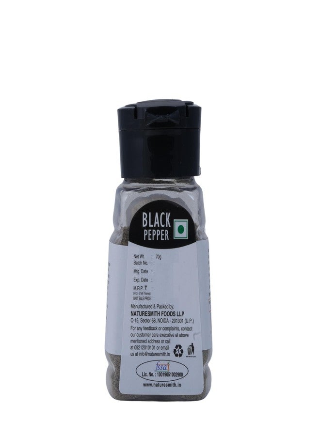 nature smith NATURESMITH BLACK PEPPER-70g || READY TO USE SPRINKLER JAR || - Image 3