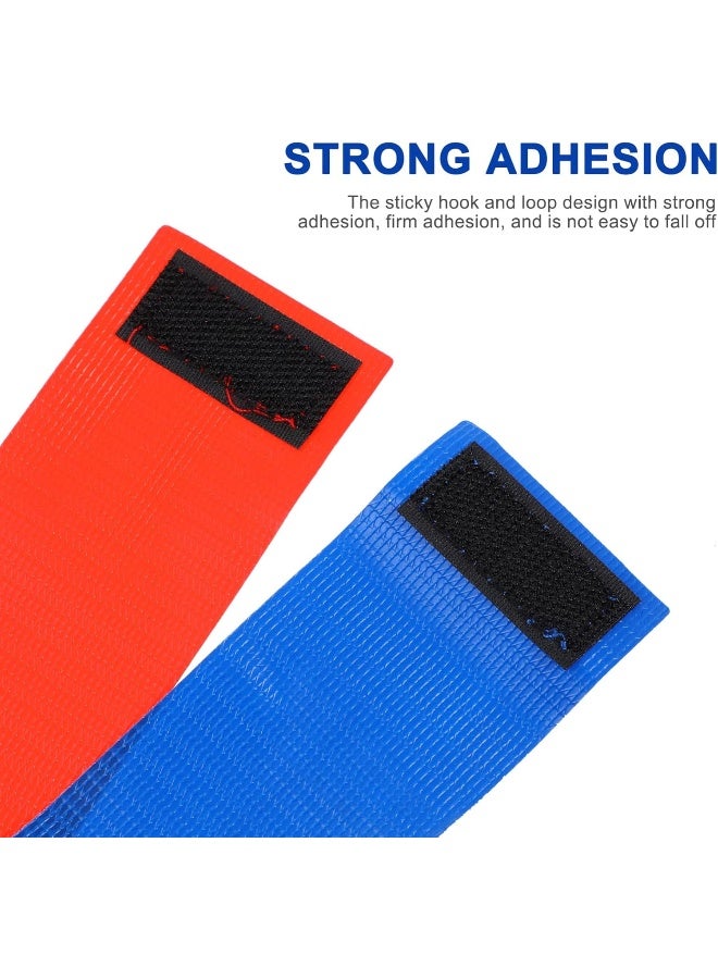 BESPORTBLE 10 Pcs Flag Football Belts Adjustable Football Belts with 30 Pcs Flags for Youth and Adults Training Equipment - Image 2