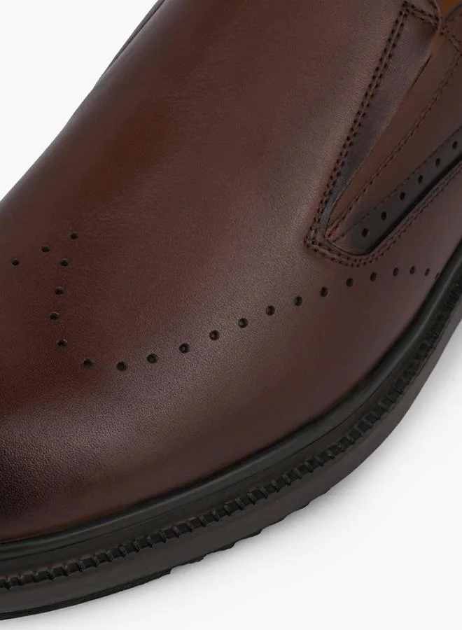 LBL By Shoexpress BROWN Men Leather Slip-On Loafers for Men | Best Price UAE