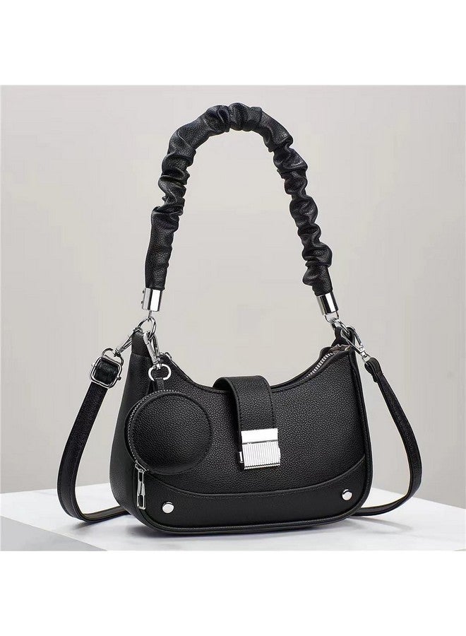 SIBY 2 In 1 Crossbody Bags with Coin Case for Women's (Black) - Image 3