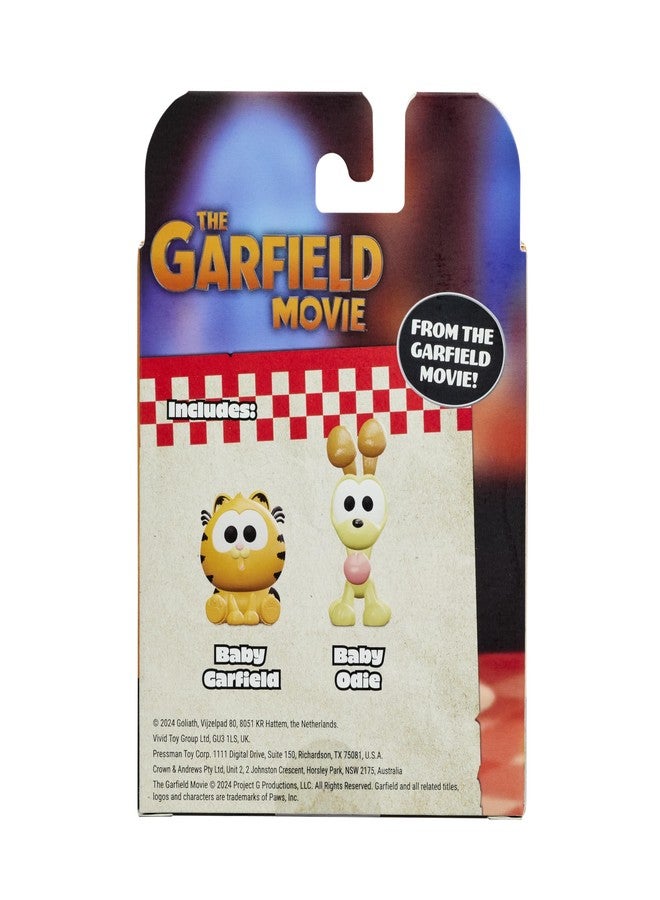 Animagic Figurine 2-Pack | Baby Garfield & Baby Odie | Collectible for The Fans | Ages 3+ - Image 4