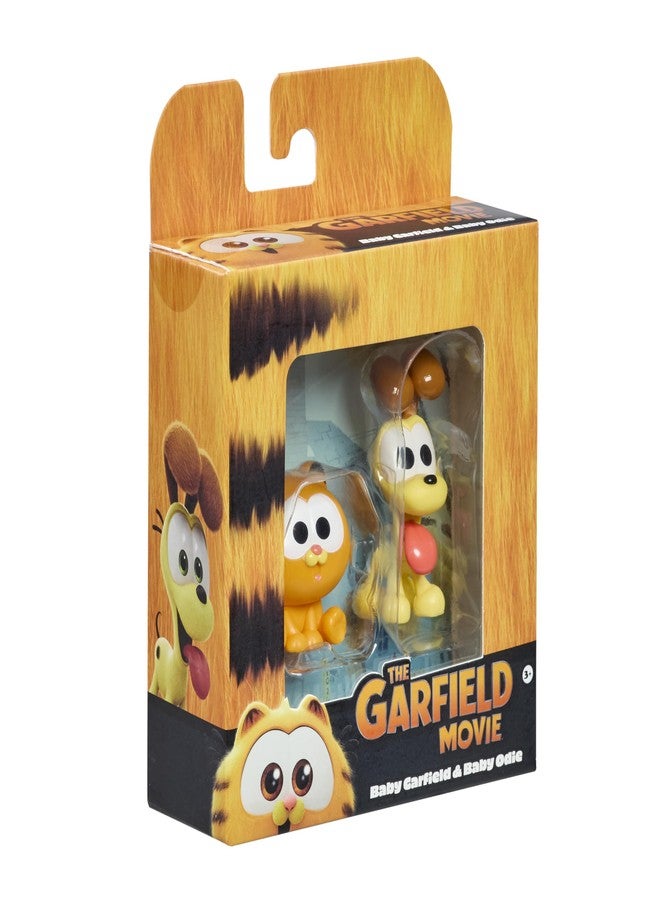 Animagic Figurine 2-Pack | Baby Garfield & Baby Odie | Collectible for The Fans | Ages 3+ - Image 5