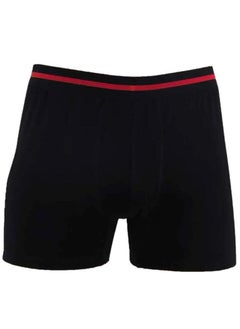DICE Pack of 3 Plain Cotton Boxer Underwear for Men  - Image 2