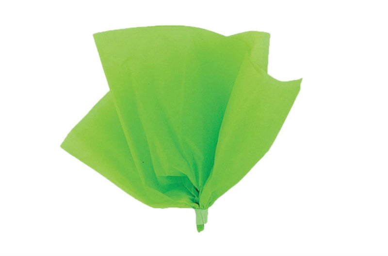 Lime Green Paper Tissue Sheets 20 x 26 10 Ct Ideal for DIY Projects Gift Wrapping Event Decor
