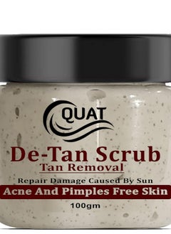 Quat De-Tan Face Scrub For Natural Glowing And Pimple Free Skin For men and women(100 Gm) - pzsku/Z5F3385F09628DE841D16Z/45/_/1740036748/b24d87ec-45bd-4565-a5f8-55604ca8f774