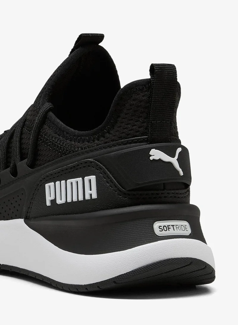 Puma PUMA Black-PUMA White Youth Softride Carson 2 Pulse  | Best Price UAE