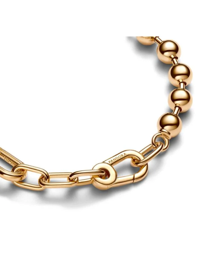 PANDORA Pandora ME Metal Bead & Link Chain Bracelet