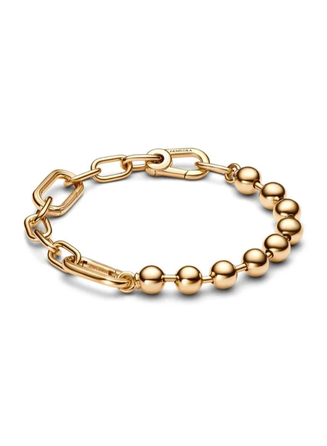 PANDORA Pandora ME Metal Bead & Link Chain Bracelet