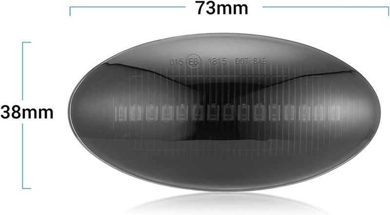 QASULER Dynamic Turn Signal Indicator Light for Suzuki - Image 3