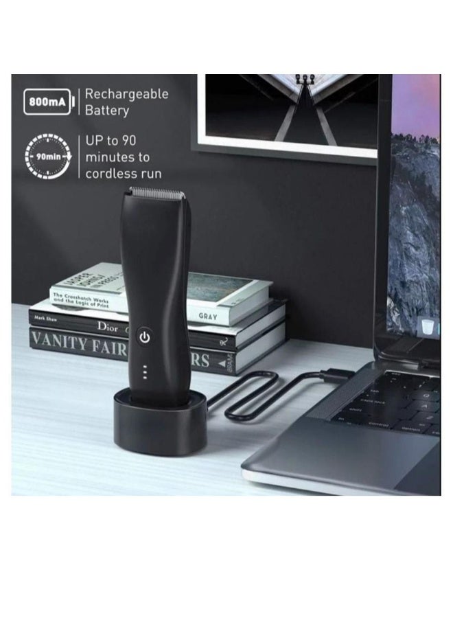 المهنية المتقلب قادين بنيت مقص شعر جهد تقليم الشعر مقاوم للماء الجسم ماكينة حلاقة المنزل الحلاق عدة مع العالمي أوسب شحن - Image 3